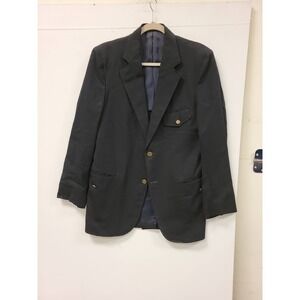 Alexander's Blazer Mens Black‎ Sport Coat Business Jacket Regular Fit Size